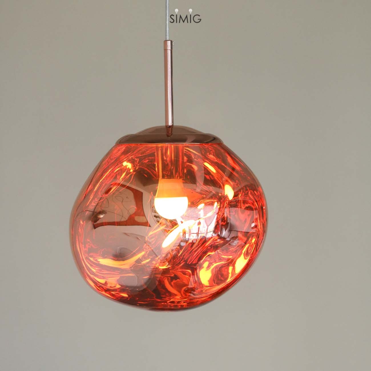 Dynamic Surface Pendant Light For Living Room S208