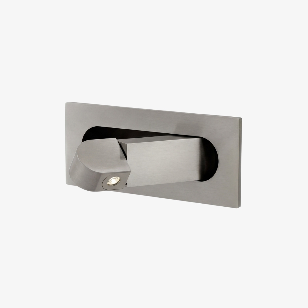 Noctiqo Adjustable LED Bedside Wall Light - Contemporary Design Metal Night Lamp for Home T1081