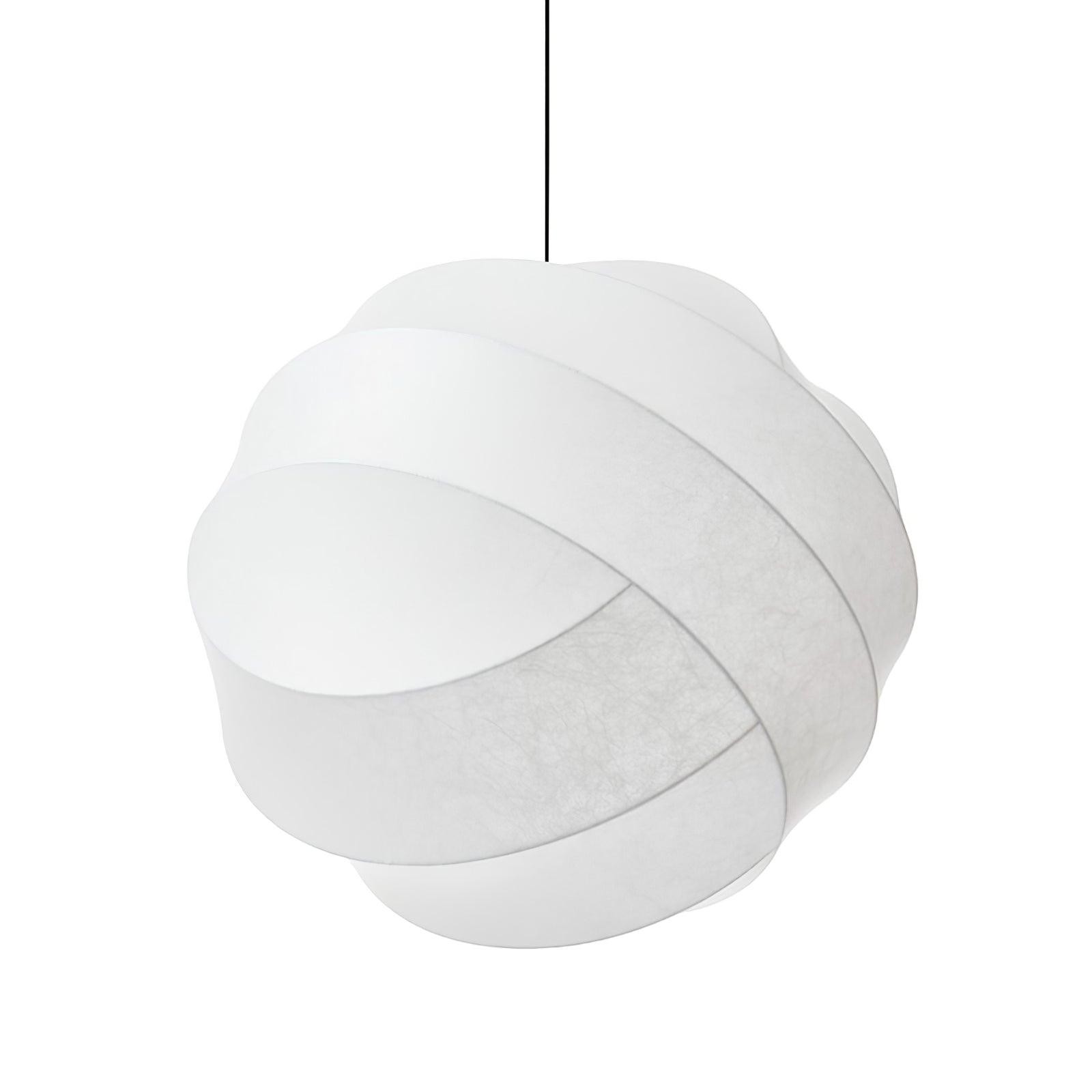 Wabi-Sabi Style Fiber Cocoon Pendant Lamp M400