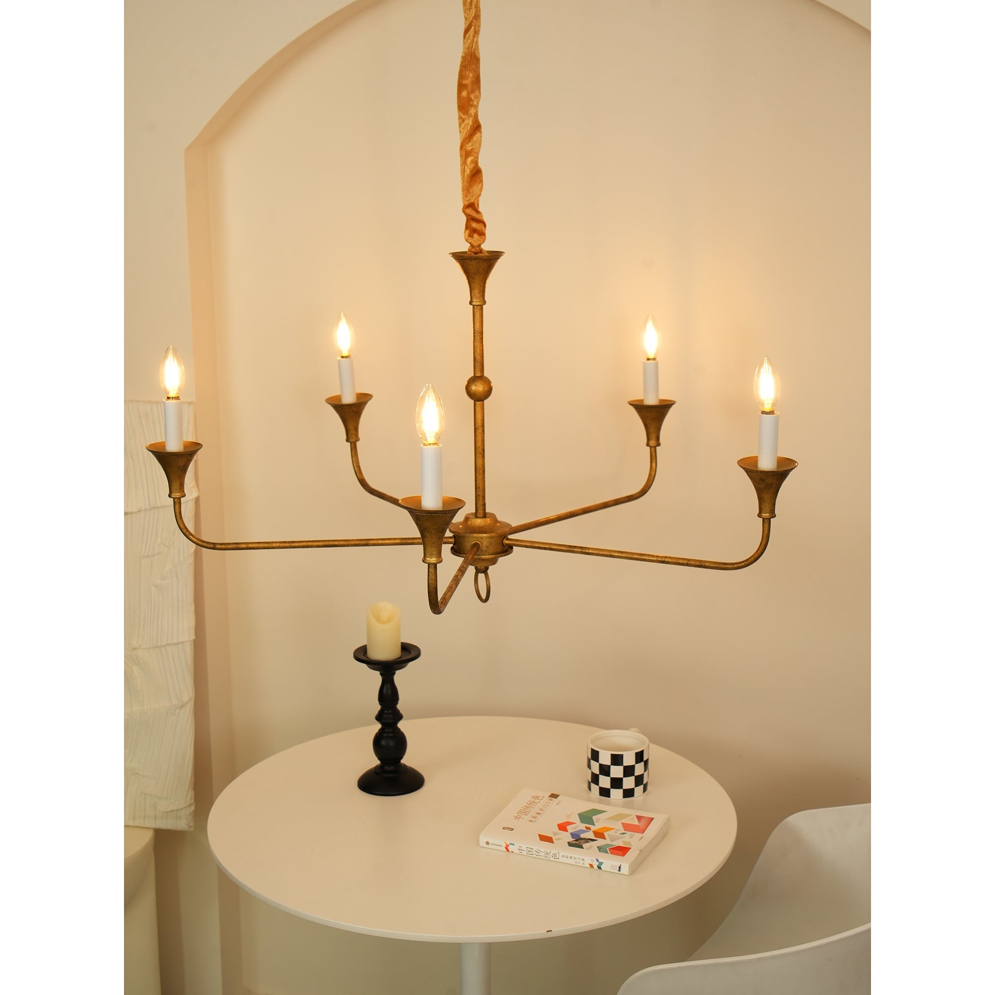 Mid Century Vintage Chandelier M26