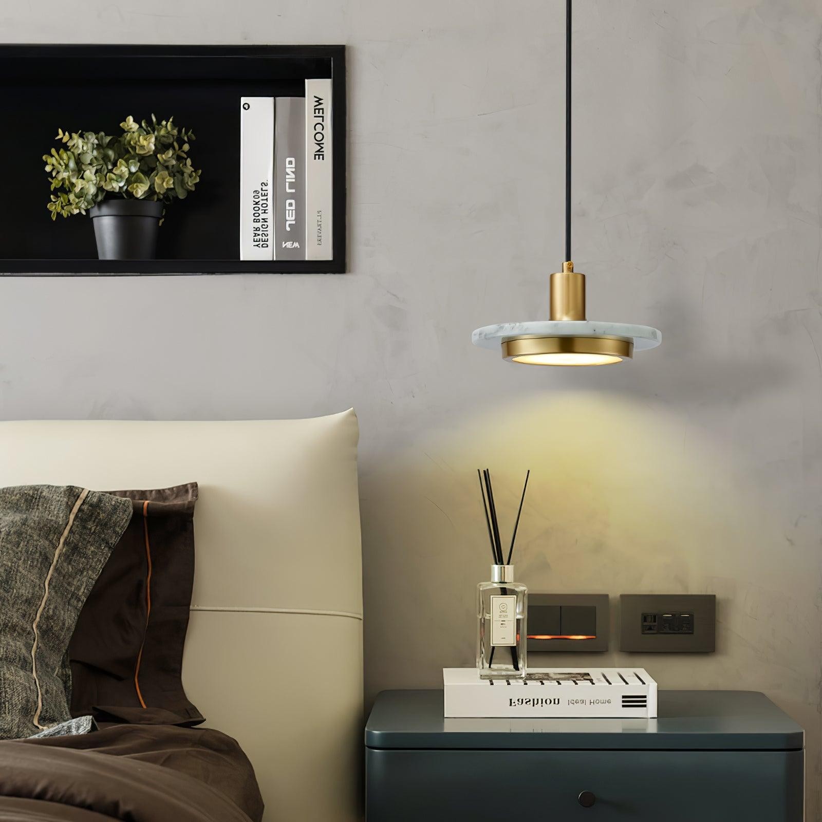 Double Circle Pendant Light M559