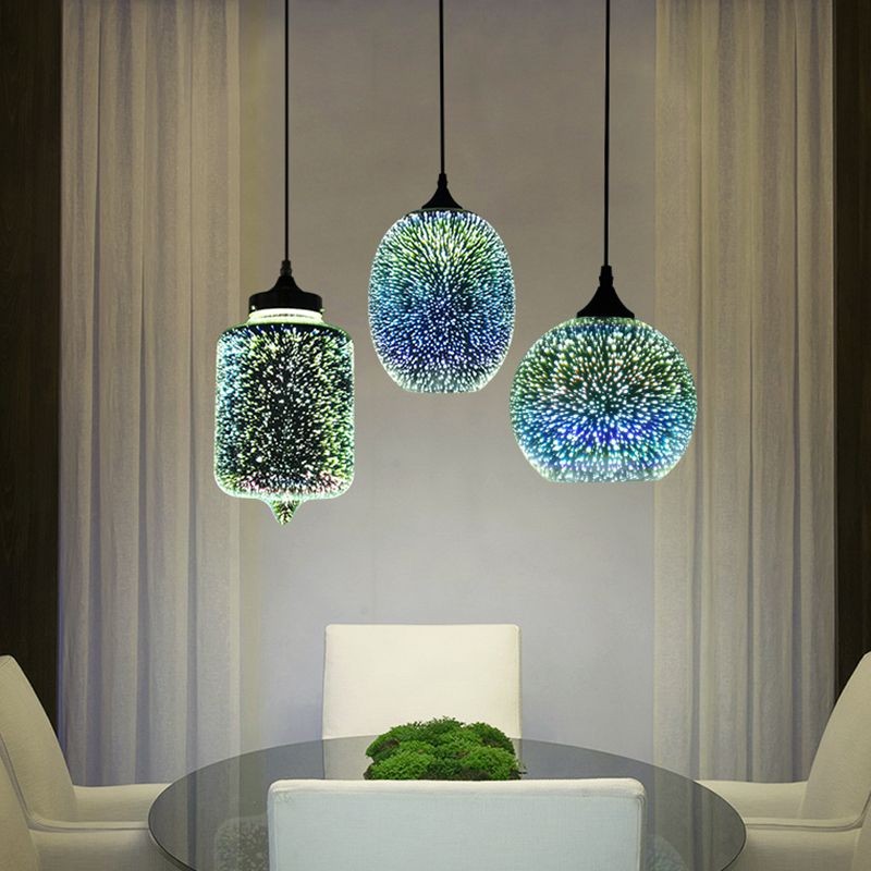 Modern 3D Colorful Nordic Pendant Lamp