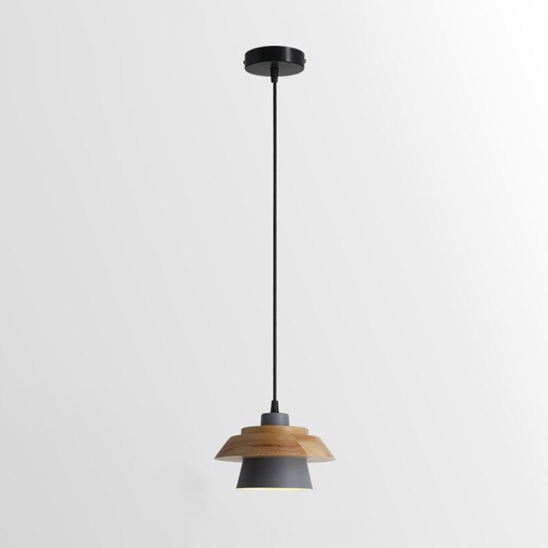 Stone Wood Pendant Lamp M407