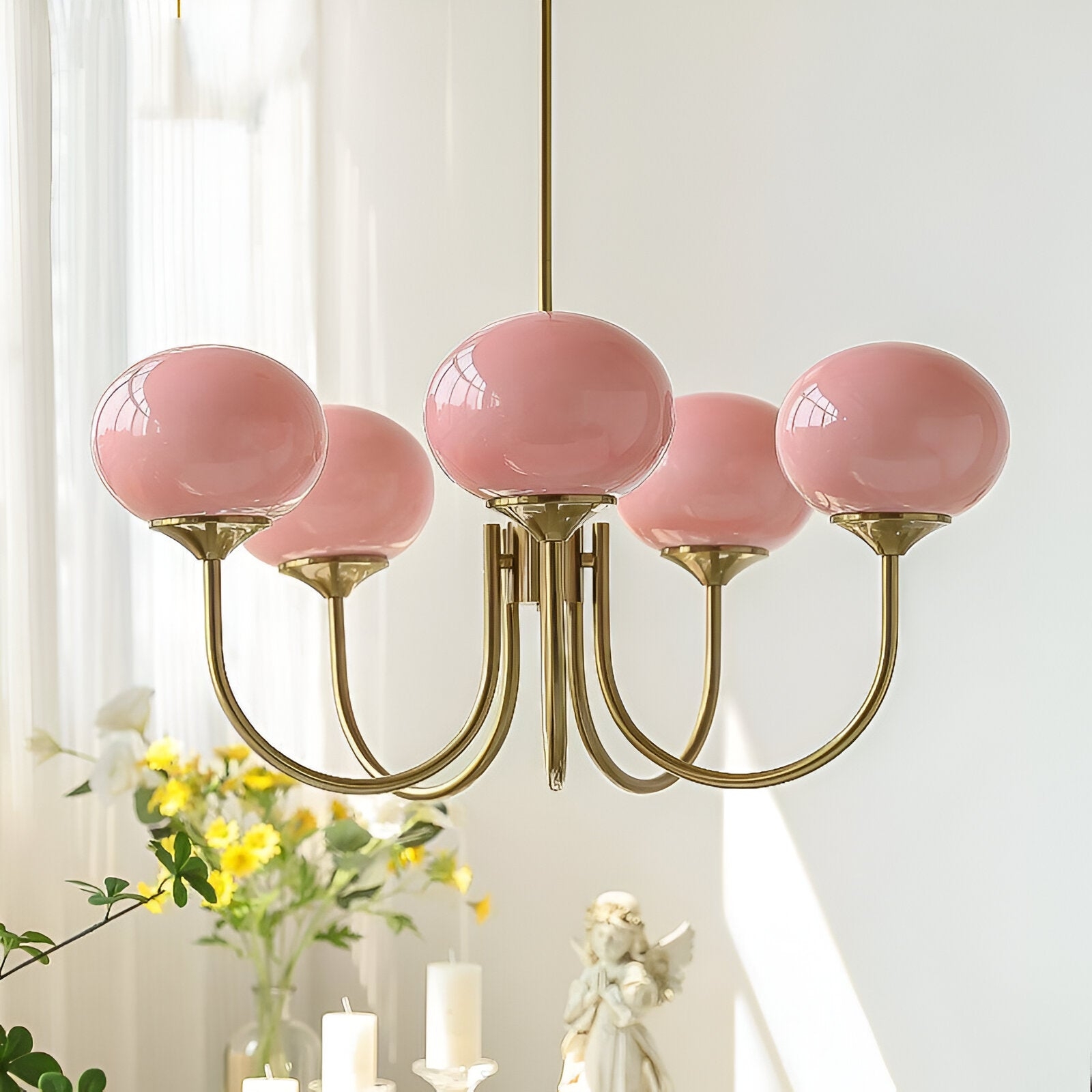 Marshmallow Modern Glass Chandelier T2000