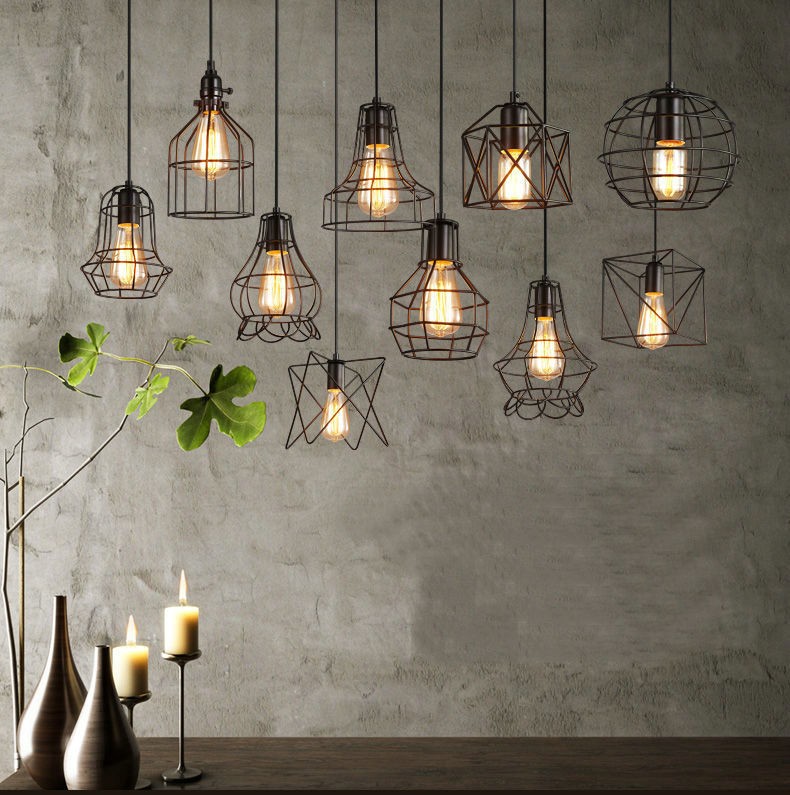 Greenhouse Cage Pendant Light