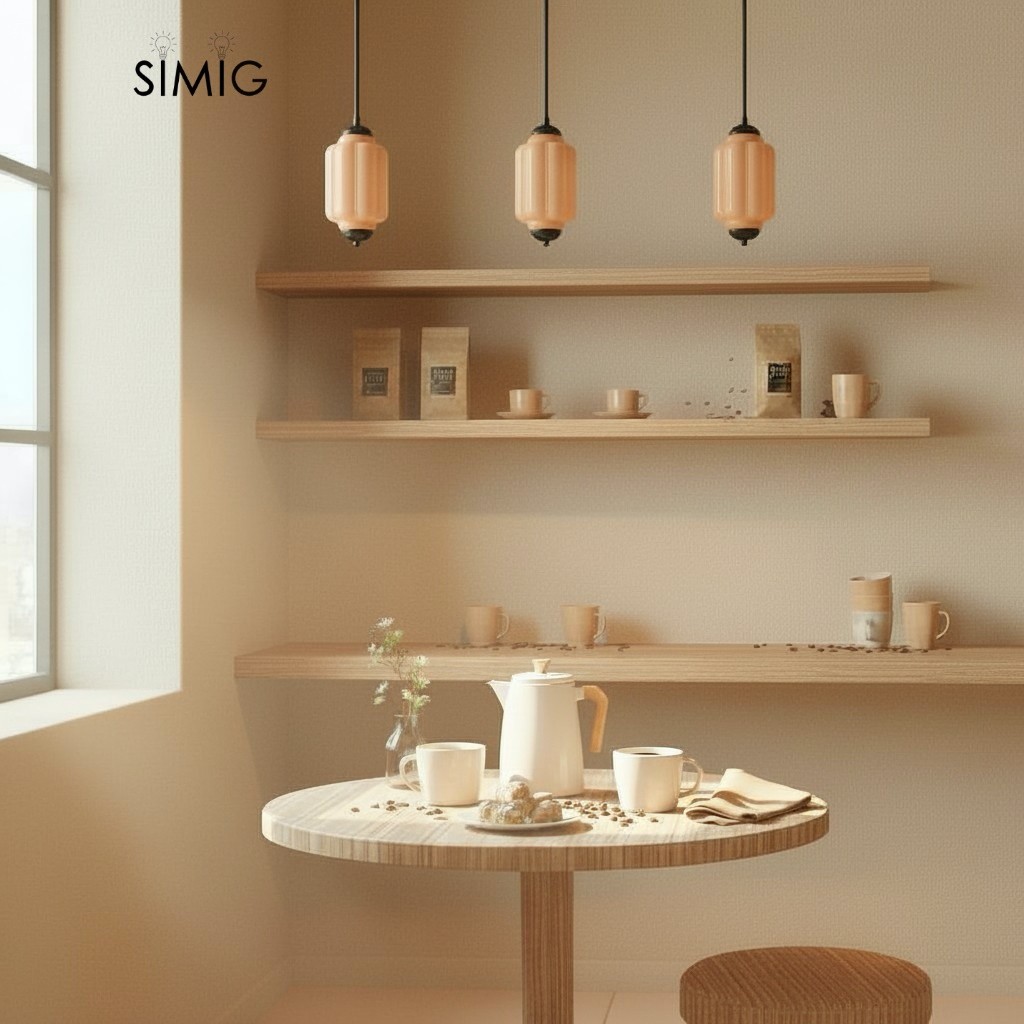 Eloise Vintage Glass Pendant Light - Elegant Pendant Lamp for Living Room G23