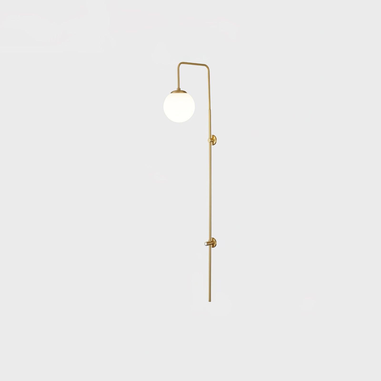 Globe Brass Wall Sconce M451