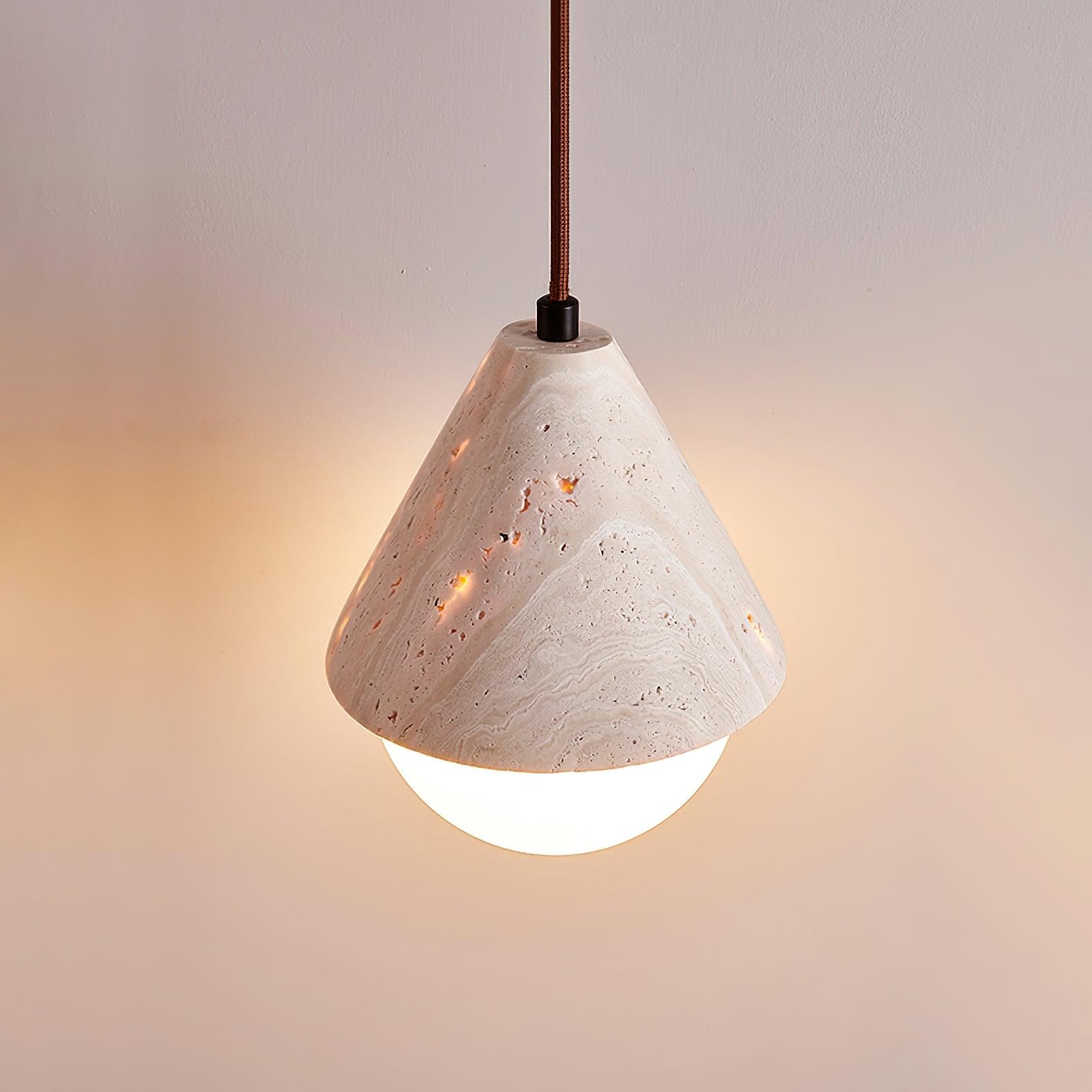 Travertine Pendant Light T2115