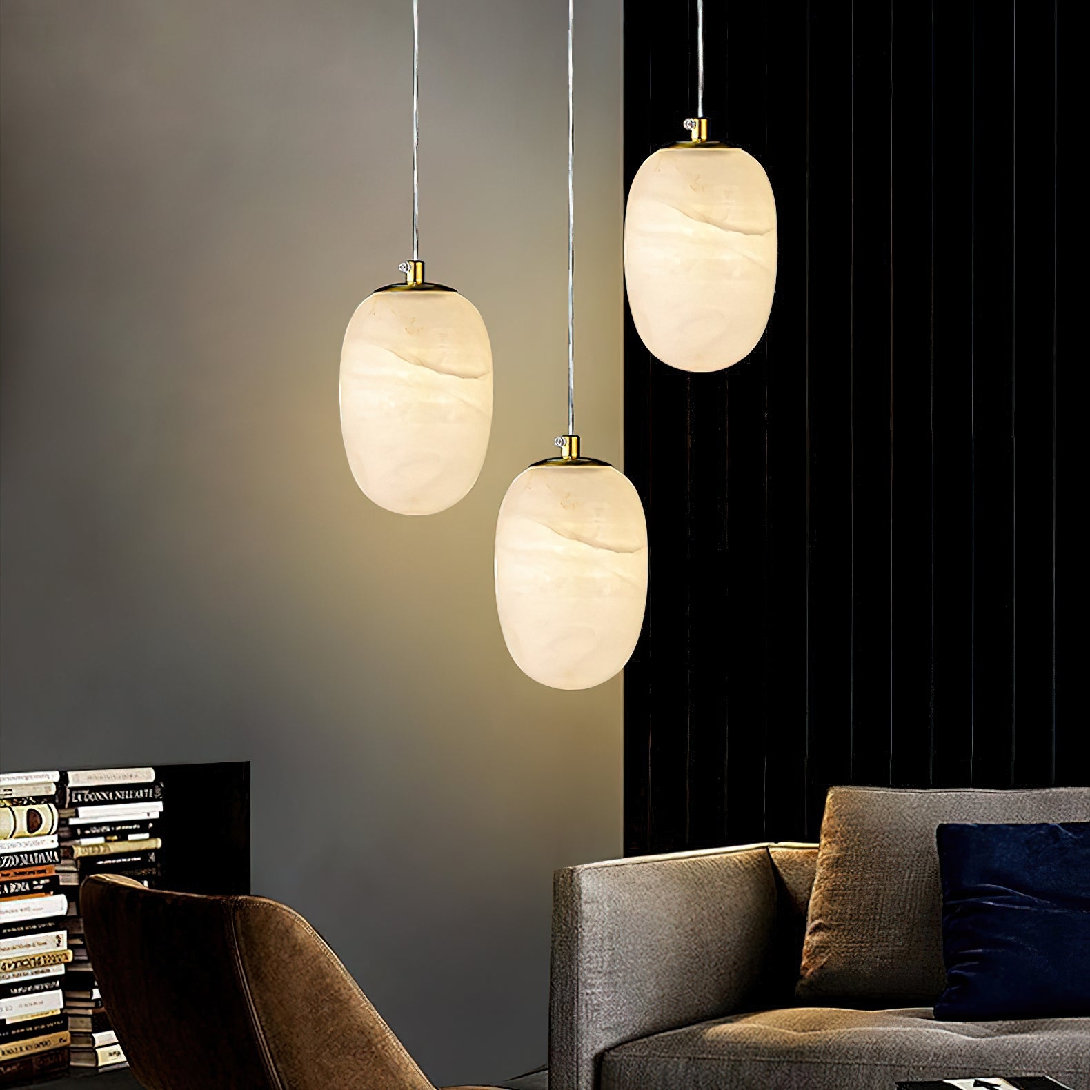 Alabaster Bedside Pendant Light T1647
