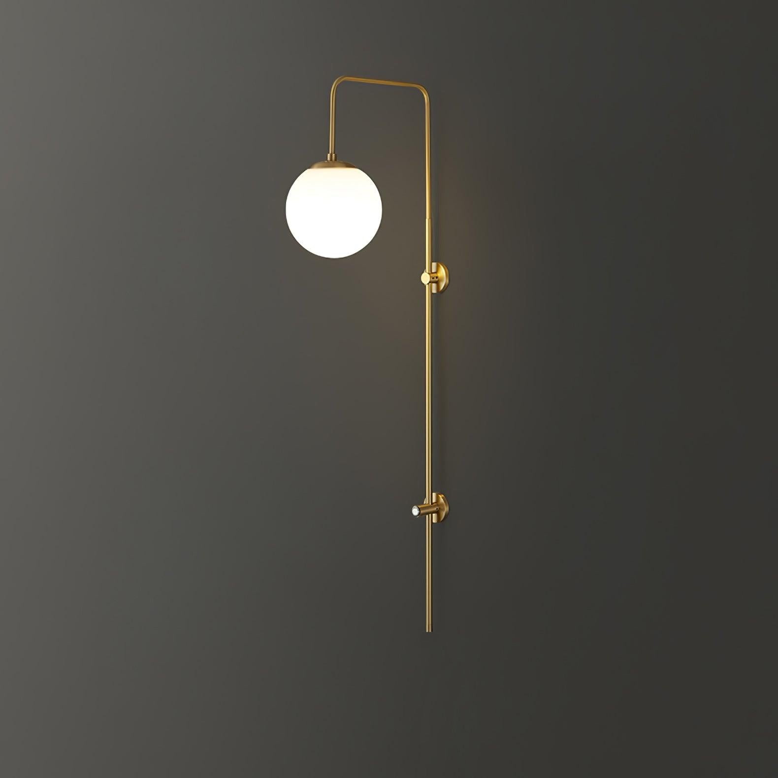 Globe Brass Wall Sconce M451
