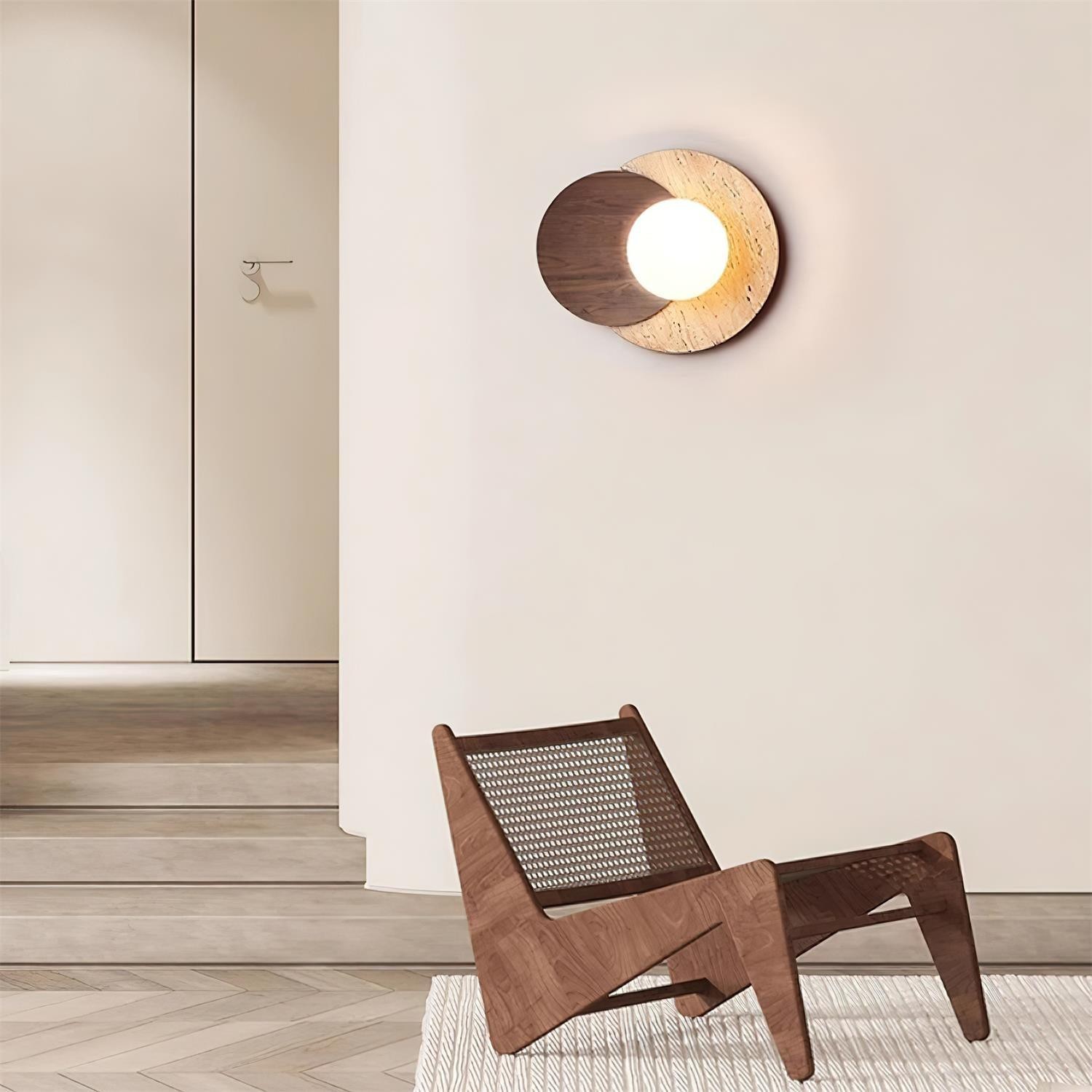 Simple Double Circle Splicing Wall Lamp M125