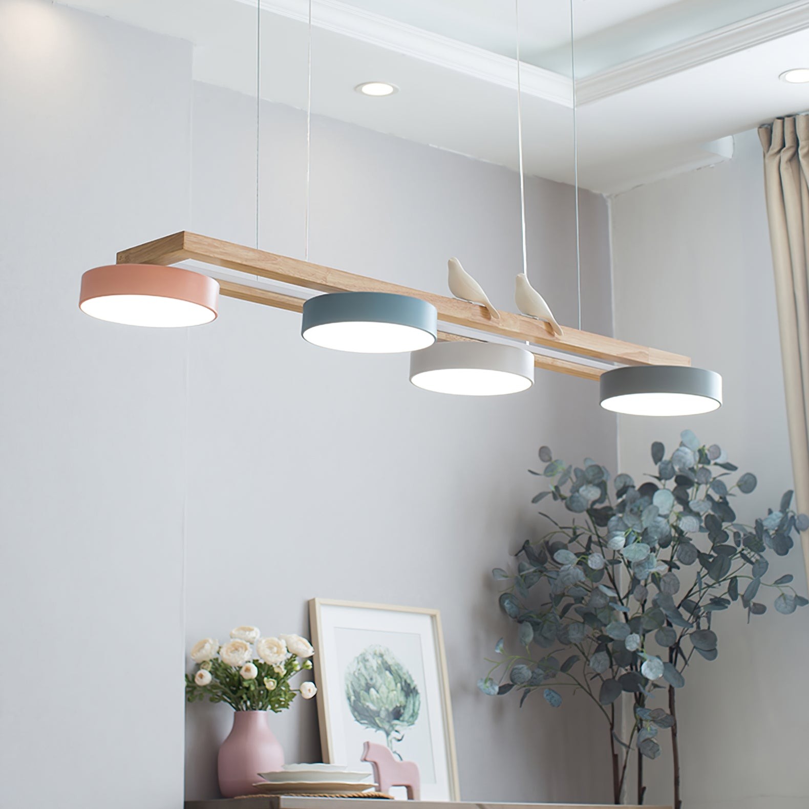 New Style Fashion Bird Long Chandelier M100