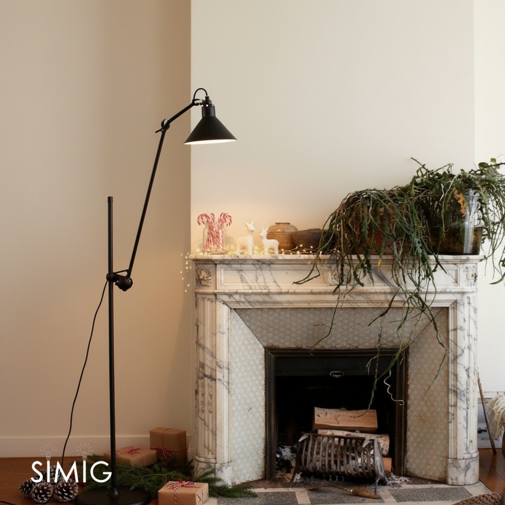 Nordic Rotatable Swing Arm Floor Lamp S113