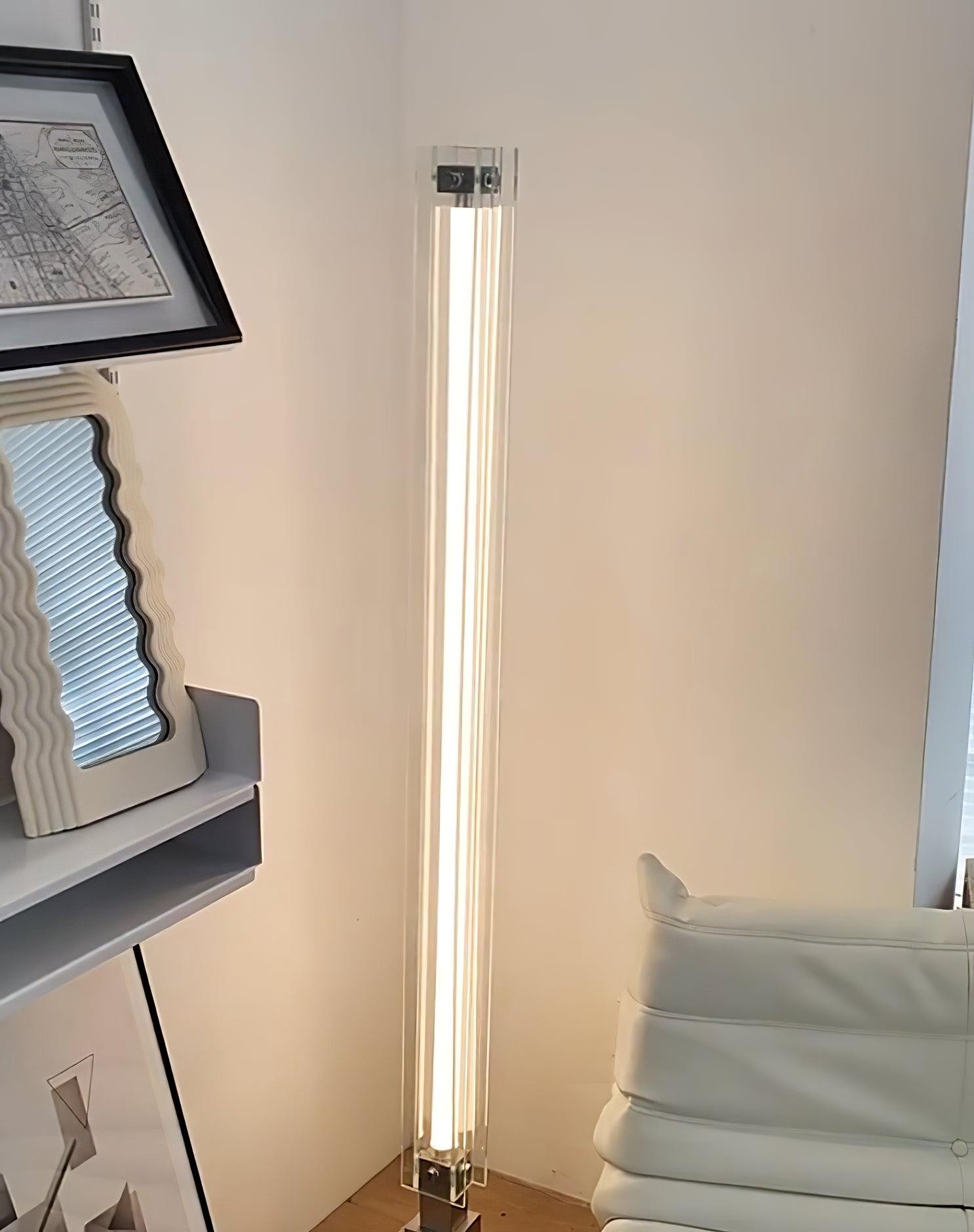 Industrial Style Minimalist Glass Floor Lamp G35