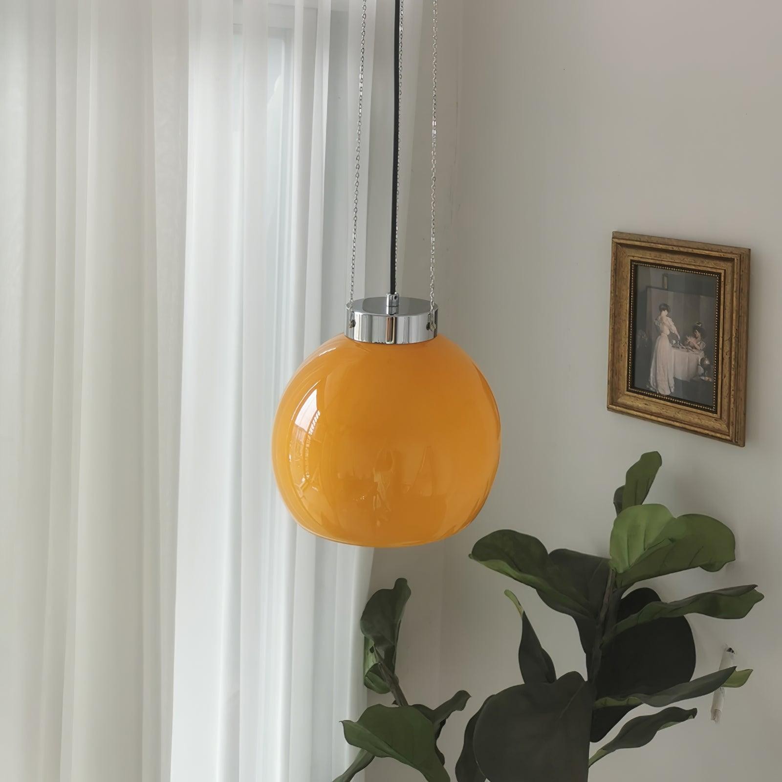 Vintage Bauhaus Creative Hemispherical Pendant Light M540