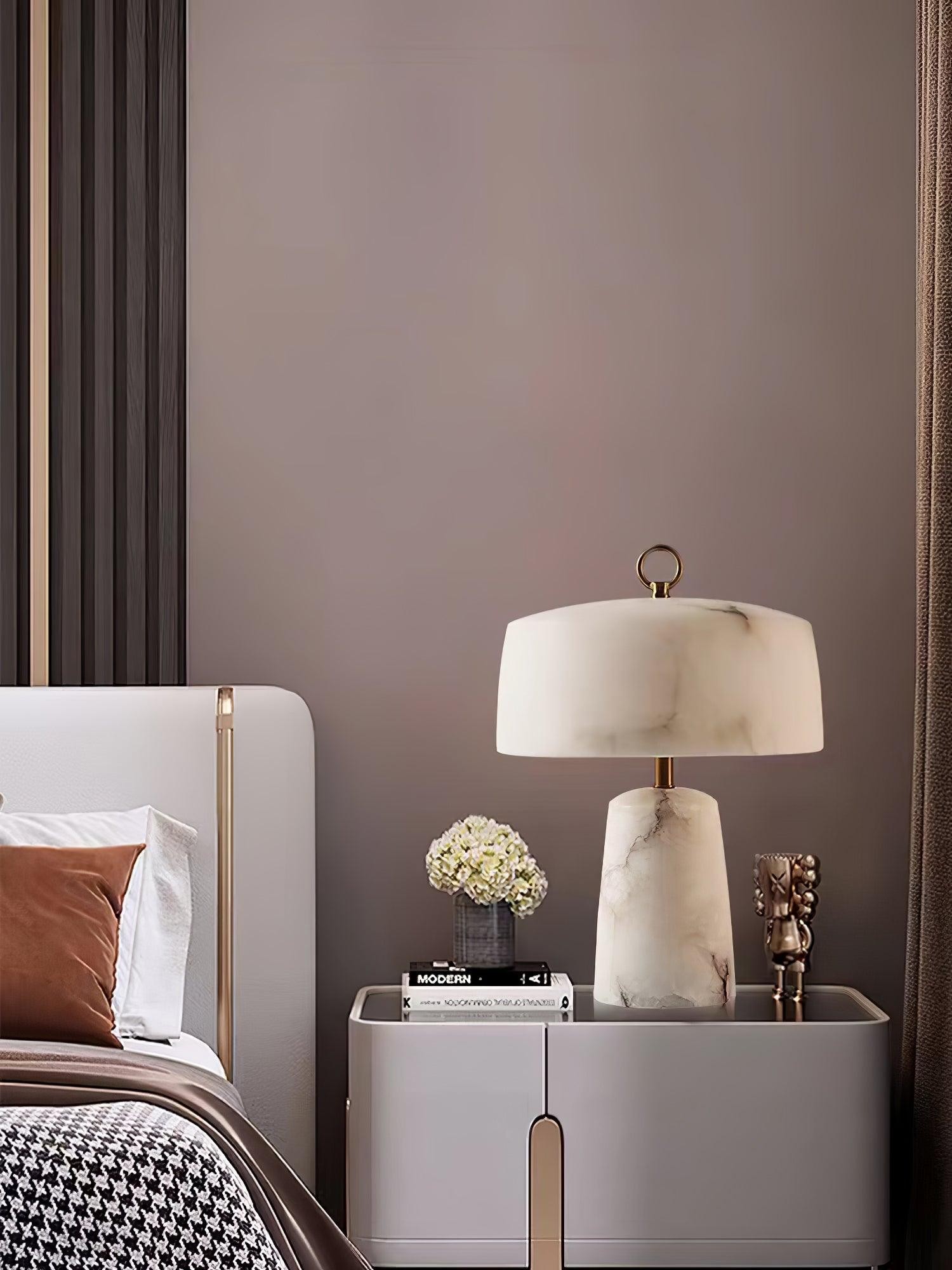 Light Luxury Style Marble Stone Table Lamp M481