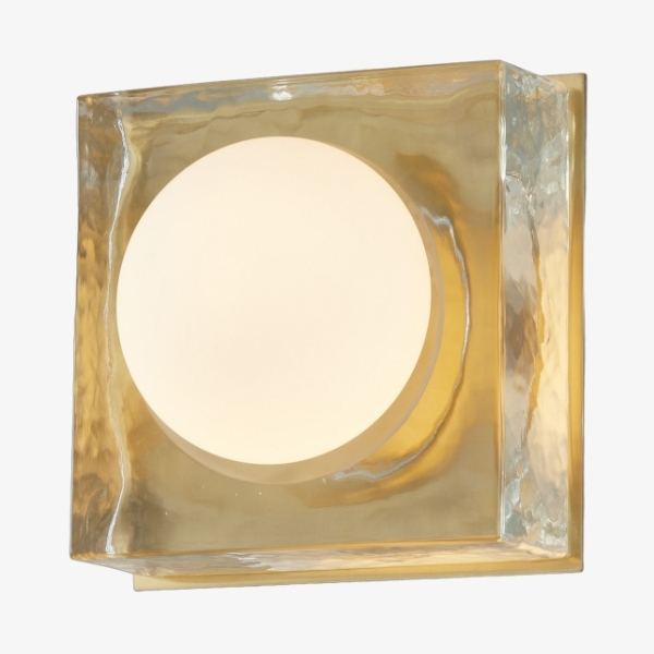 Vellaro Geometric Glass Globe Wall Sconce Modern - Accent Lighting T699