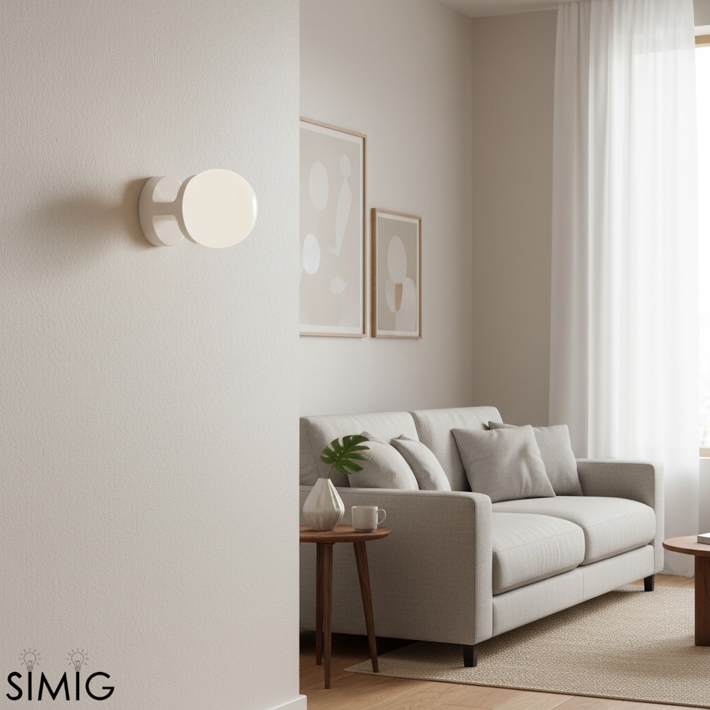 Nebulon Contemporary Ceramic Wall Light — Decorative Indoor Lighting S343