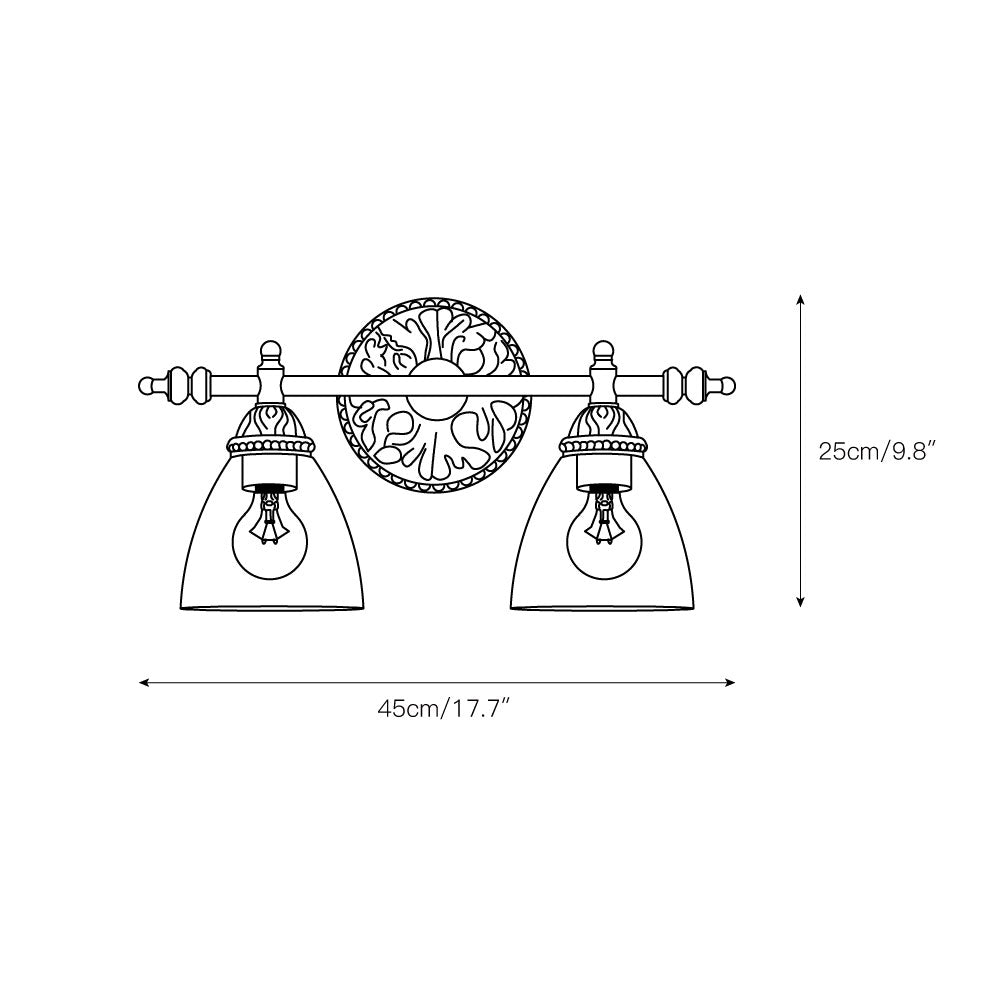 Brooks Vanity Wall Lamp T1759