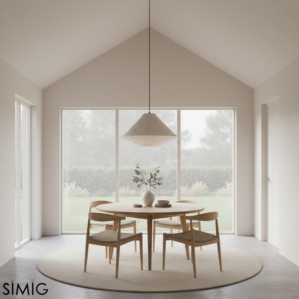 Zalen Foldable Woven Pendant Light - Modern Fabric for Entryway T650