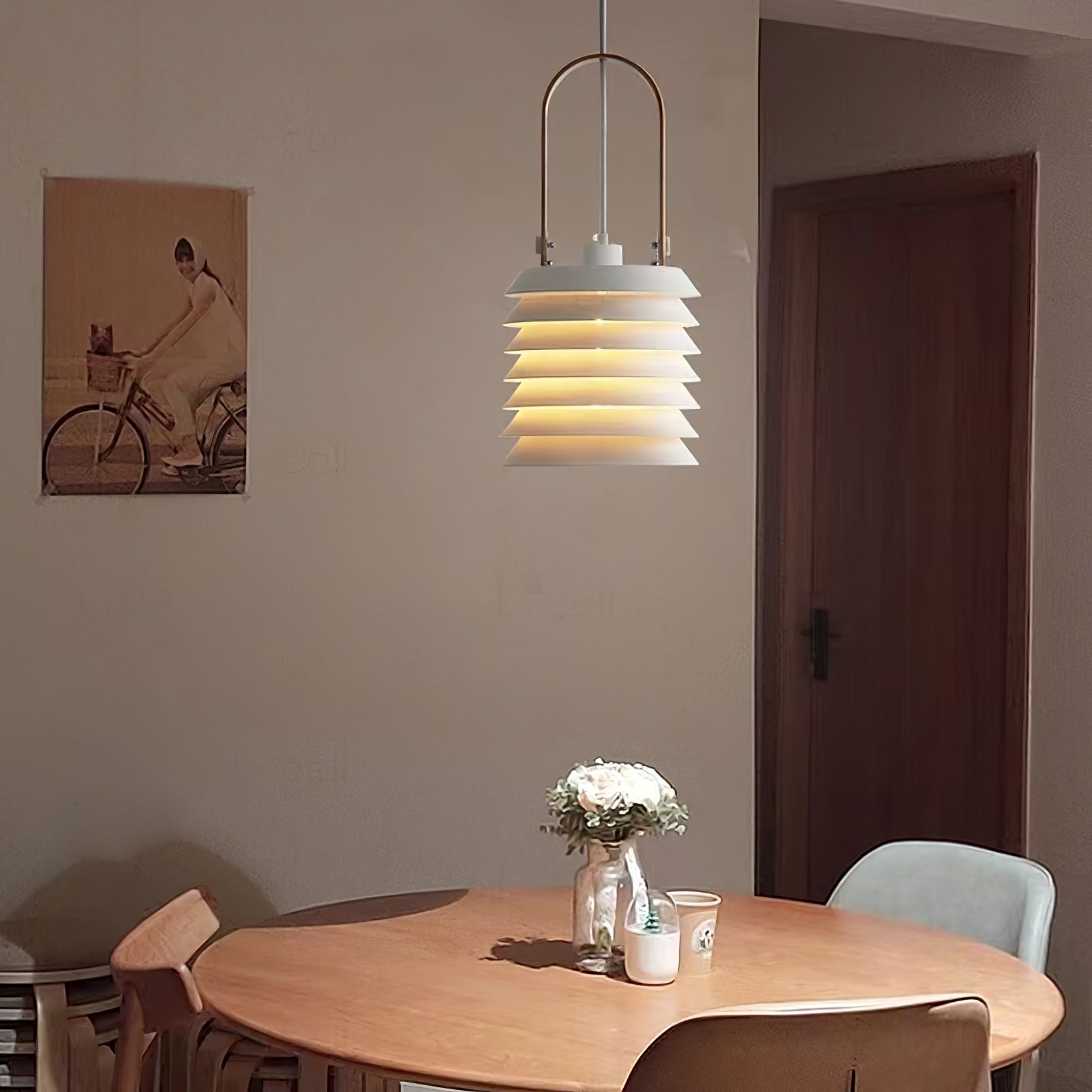 Minimalist Lantern Pendant Lamp T1644