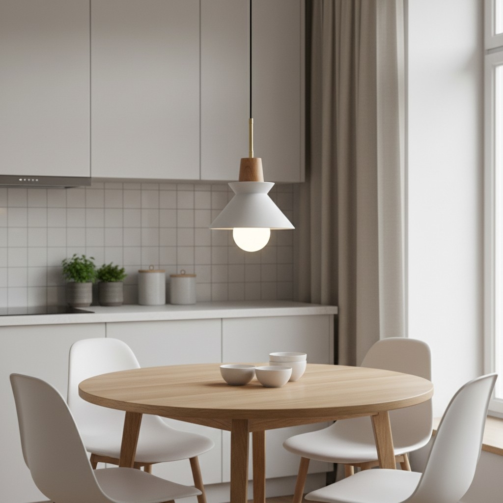 Halotaper Minimalist Tapered Pendant Lamp – Contemporary Decorative Lighting for Home T1091