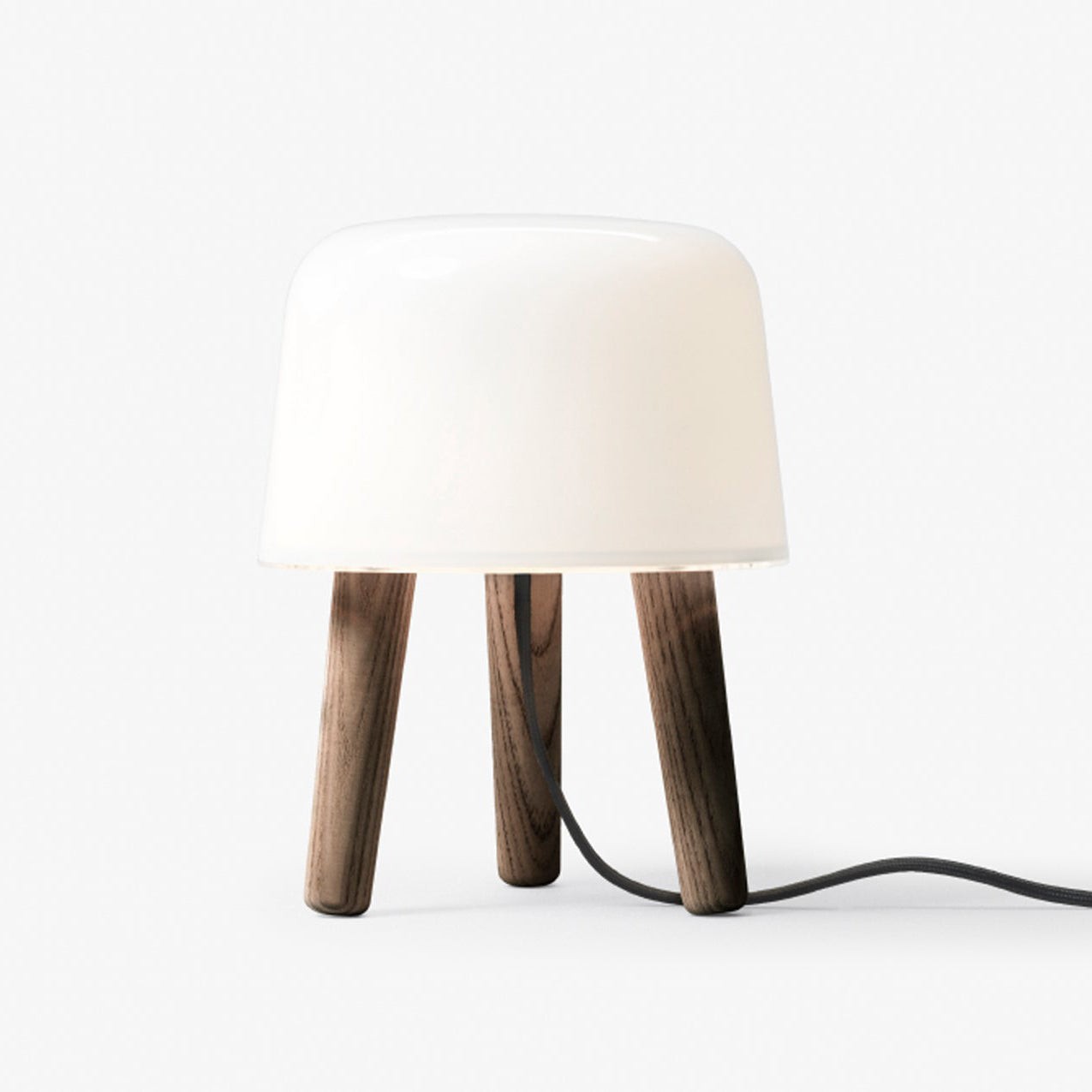 Nordic Wood Decorative Glass Table Lamp For Bedroom M255
