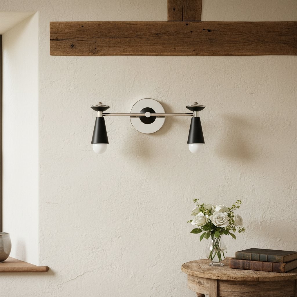Pyralis Cone Modern Art Deco Lighting - Vintage Style Vanity Sconce Light T302