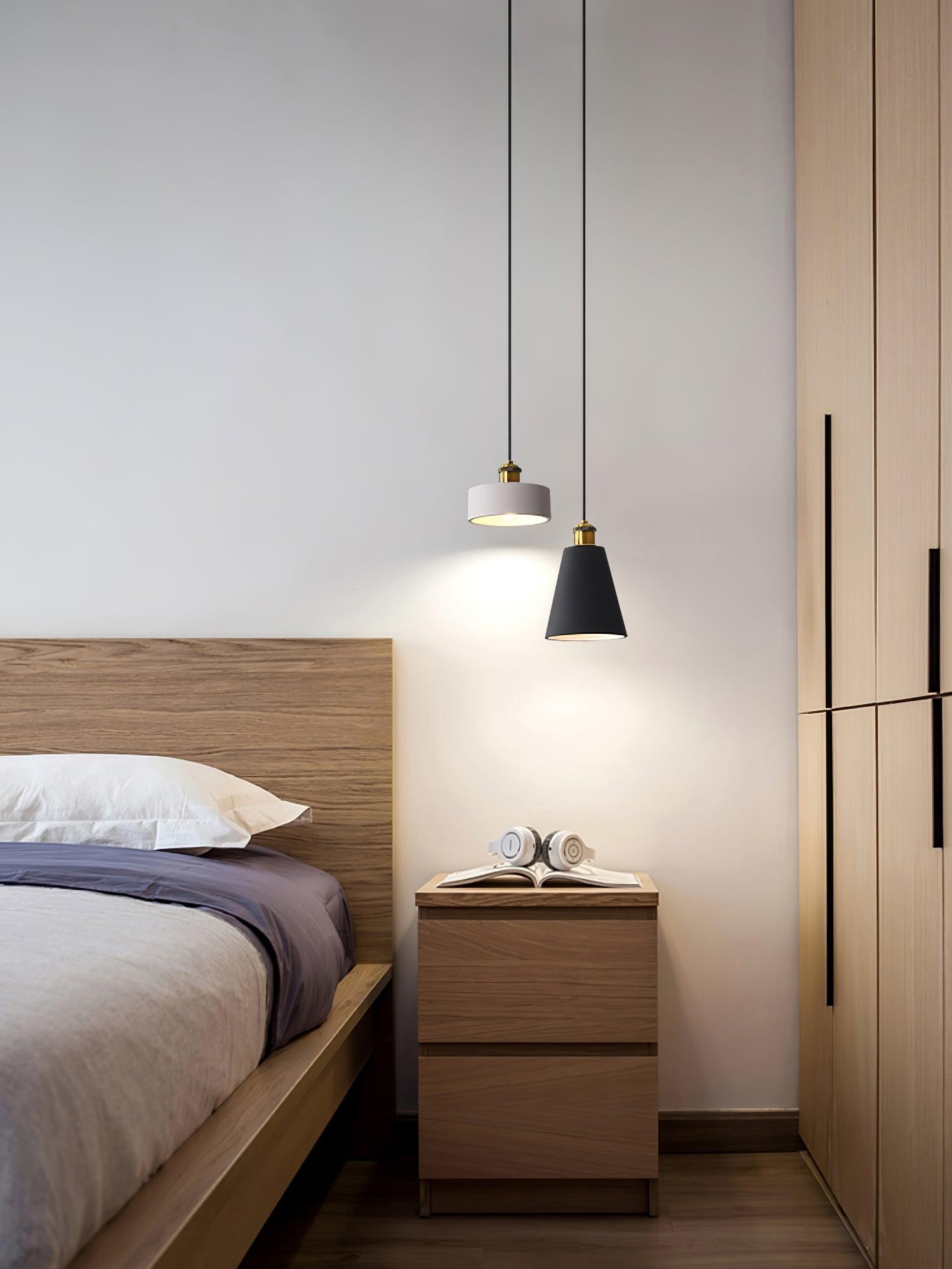 Modern Resin Geometric Pendant Lamp M326