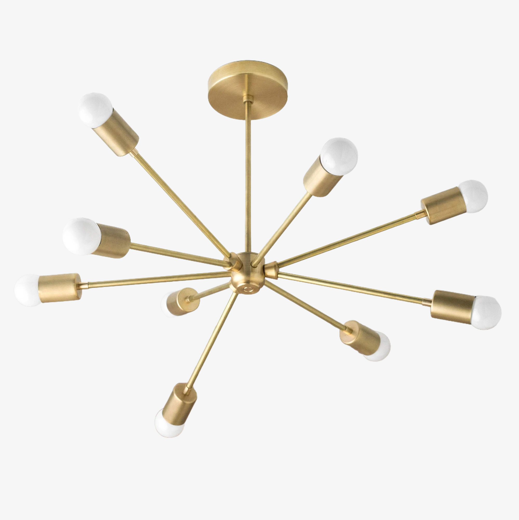 Mobilux Line Modern Chandelier - Mid Century Ceiling Light Fixture T349