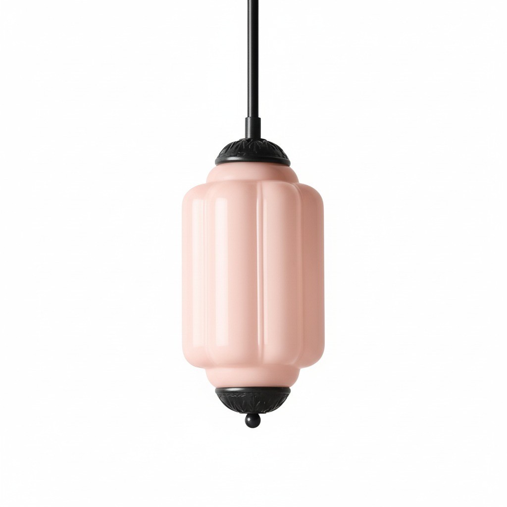 Eloise Vintage Glass Pendant Light - Elegant Pendant Lamp for Living Room G23