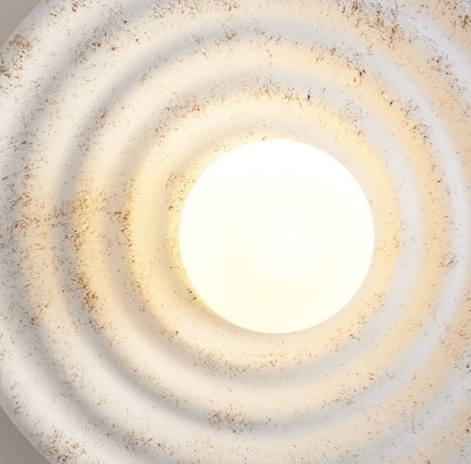 Japanese Wabi-sabi Round Indoor Wall Lamp M04