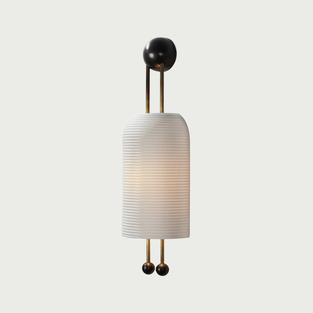 Lantern Glass Sconce T1702