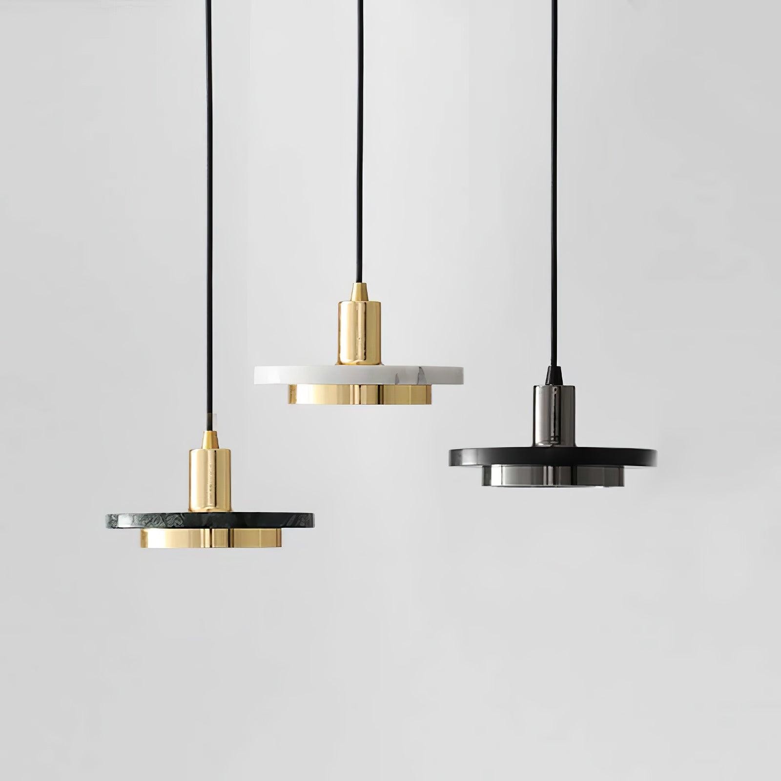 Double Circle Pendant Light M559