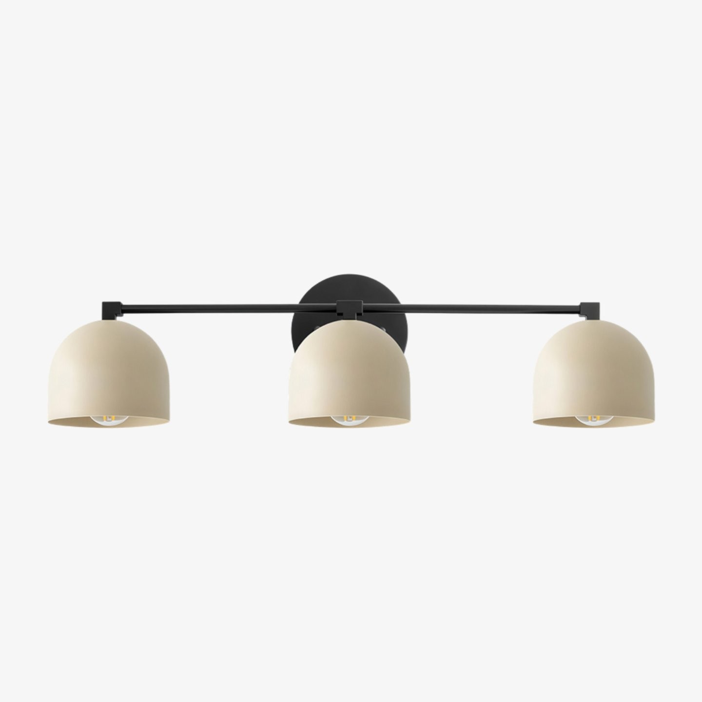 Metio Dome Mid-Century Deep Ball Vanity Lamp - Brass Wall Sconce T412