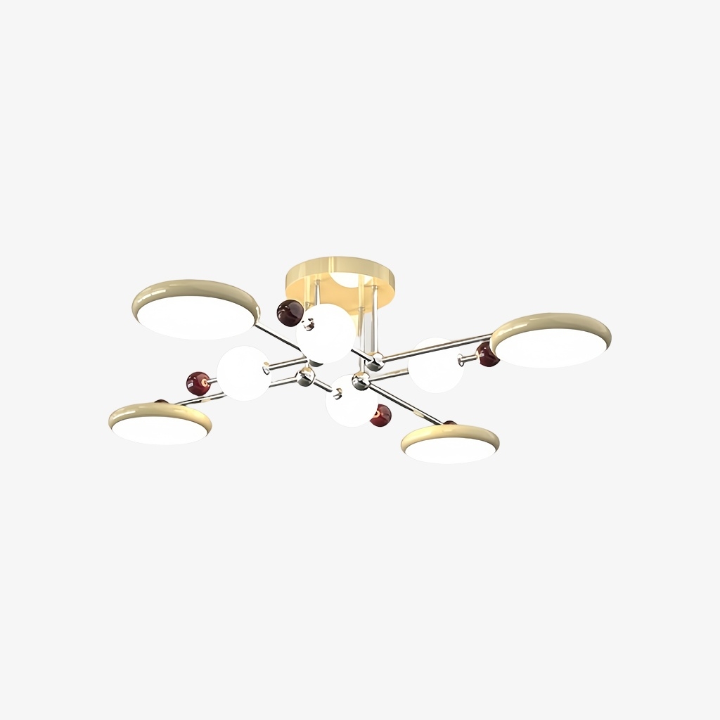 Bauhaus Style LED Ceiling Lamp - Branch Design for Living Room S390