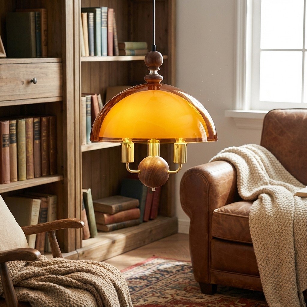 Afterglow Sunset Medieval French Style Pendant Light - Dining Room Foyer T491