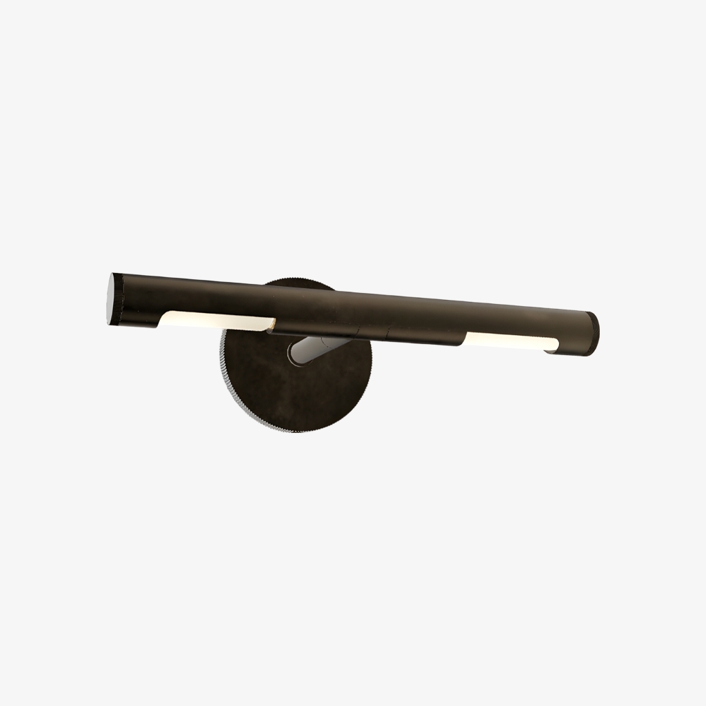 Aurix Wall Mount Art Light - Aged Finish Picture Light for Highlighting Canvases T605