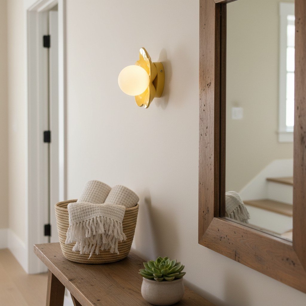 Florixa Blooming Flower Wall Lamp – Bedroom & Living Room T505