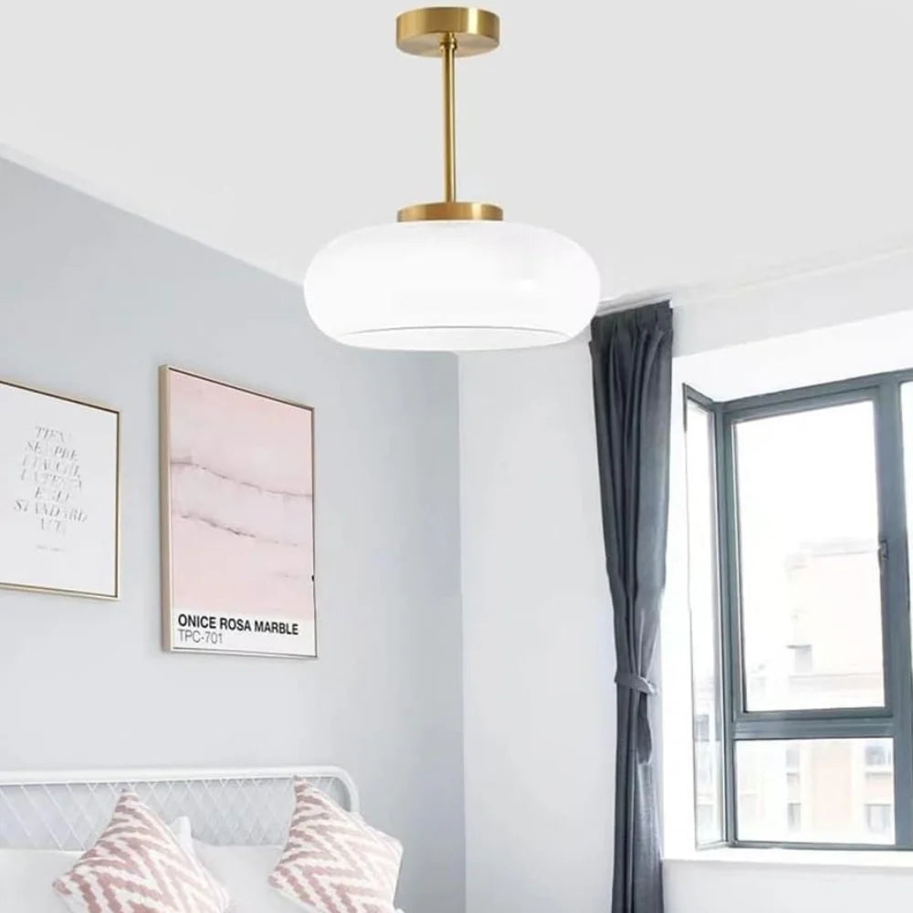 Shard Nordic Brass Glass Pendant Light T2073