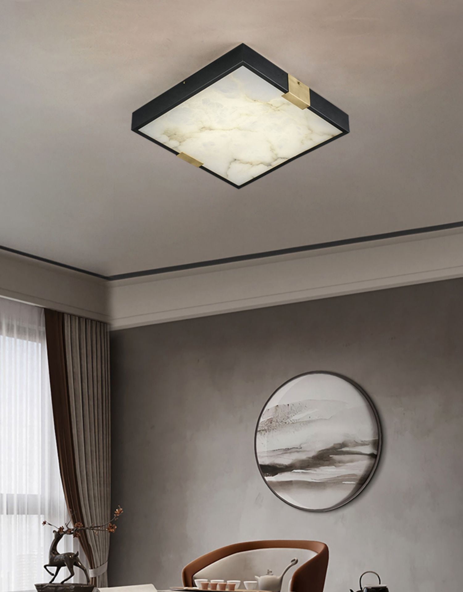 Lucien Alabaster Ceiling Light T1656