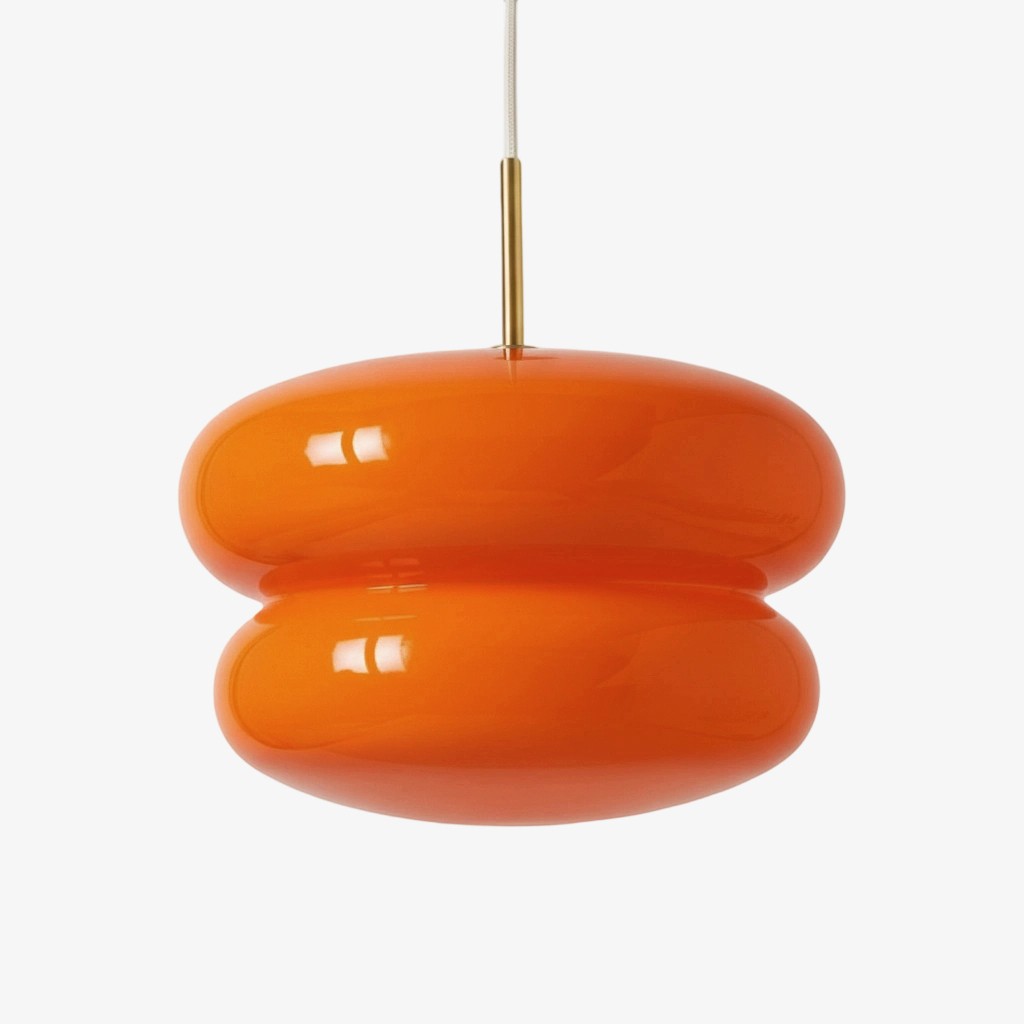 Orra Opal Glass Dome Pendant - Modern Hanging Light for Kitchen T421