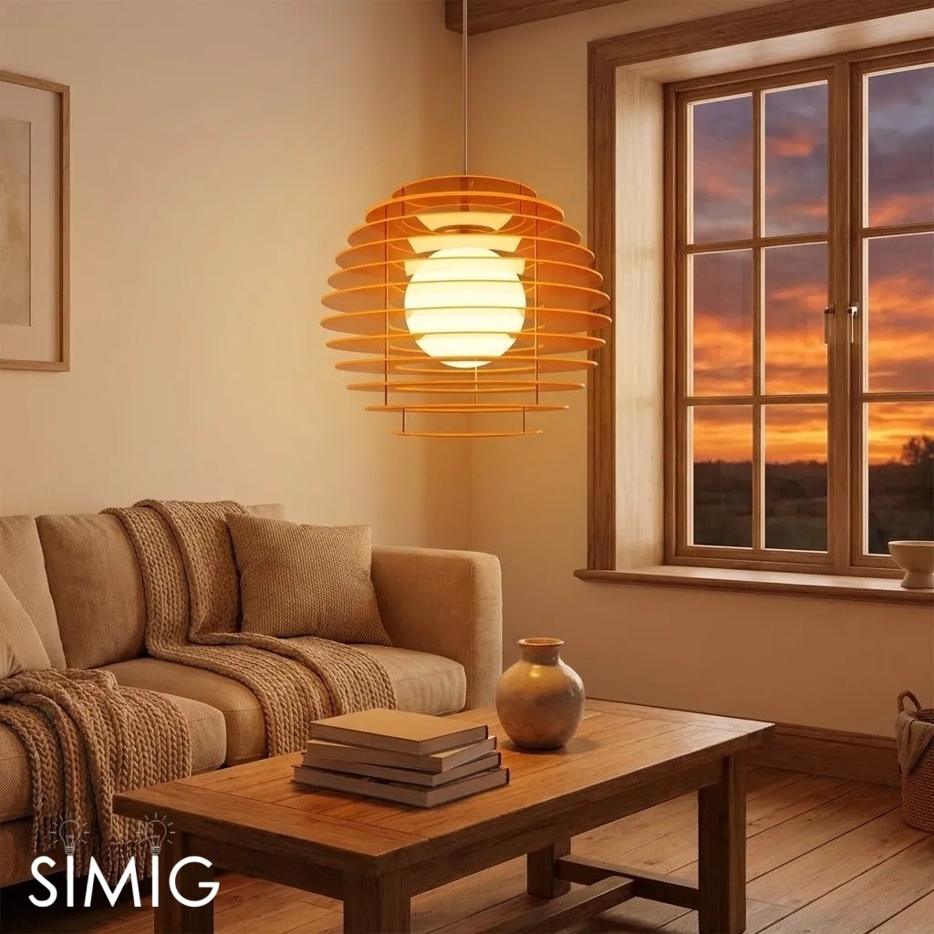 Bauhaus Memphis Acrylic Sunrise Pendant Lamp G78