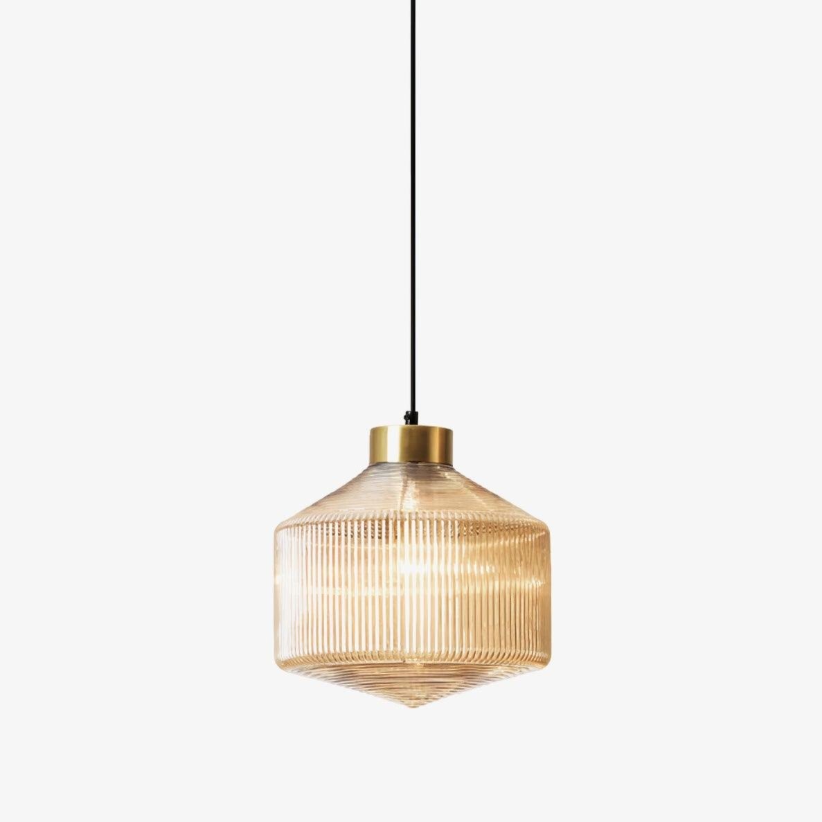 Striped Spinning Top Pendant Light M505