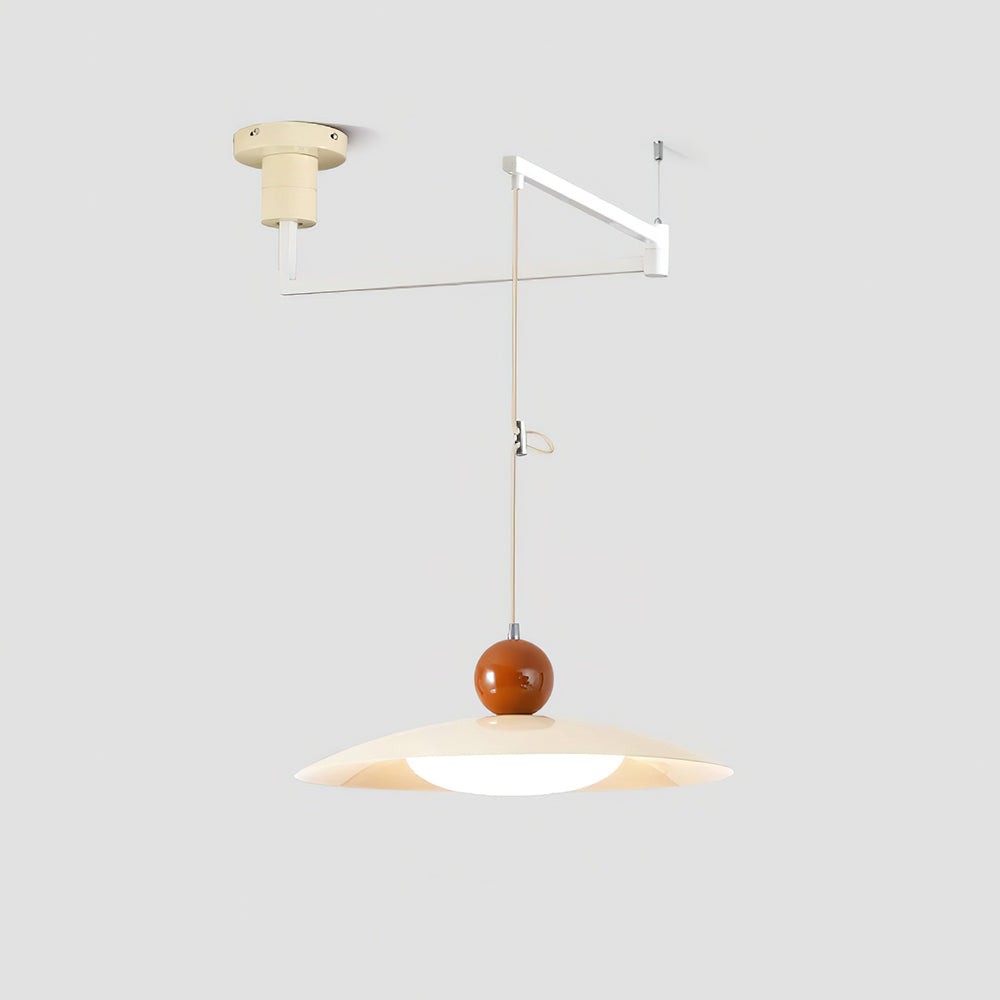 Nordic Flying Saucer Swing Arm Movable Pendant Light M111