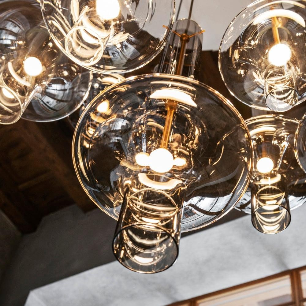 Modern Creative Glass Tube Pendant Lamp M02