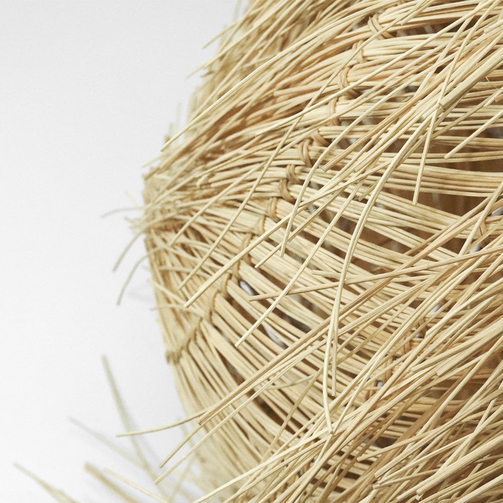 Natural Style Nest Rattan Pendant Lamp S72