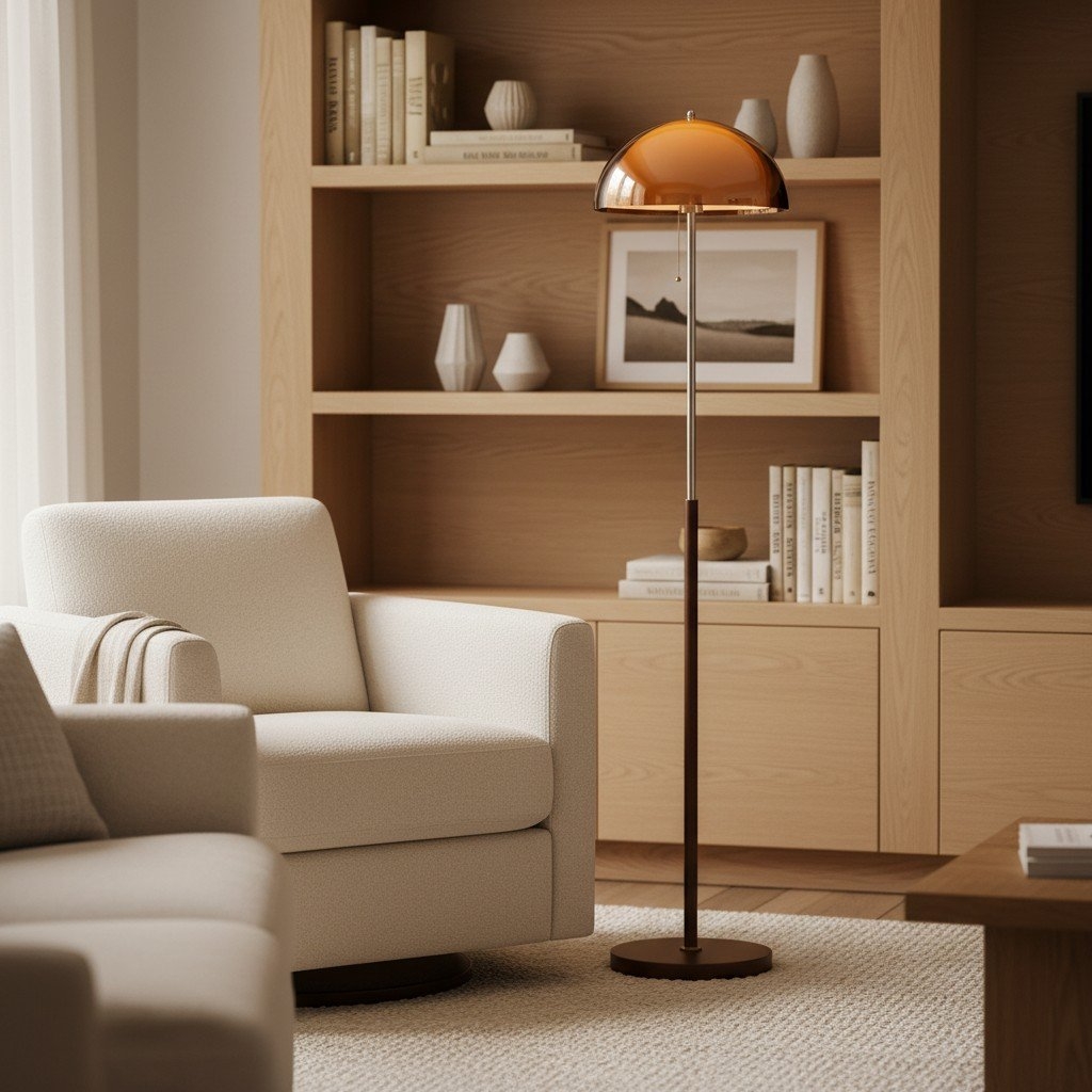 Afterglow Sunset Modern Floor Lamp Clean Lines - Bedroom Living Room T579