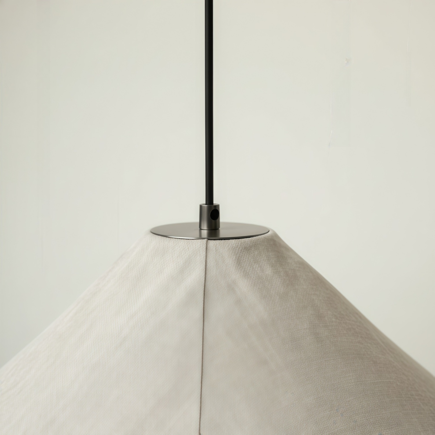 Zalen Textured Linen Pendant Lamp - Neutral Lighting for Living Room T649