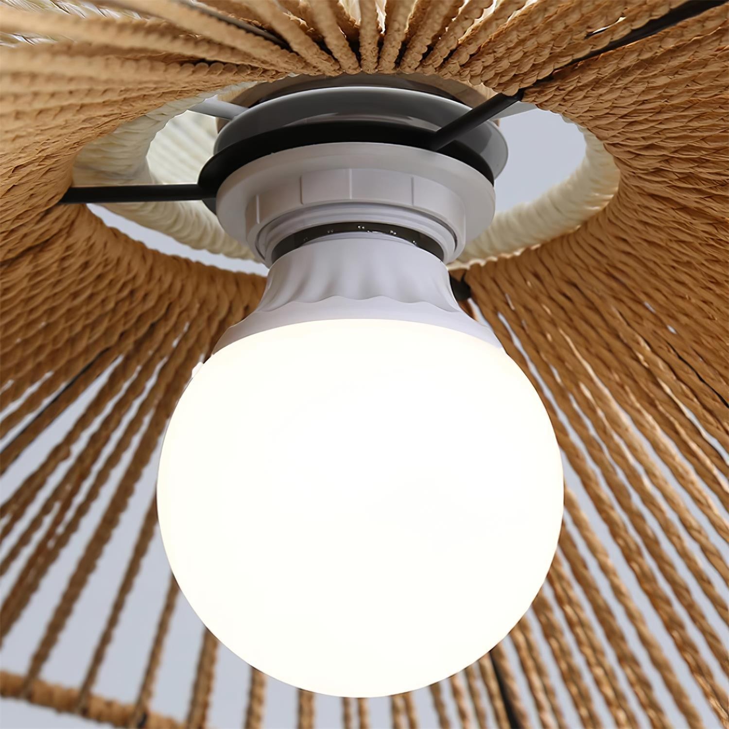 Hemp Rope Pendant Lamp P031